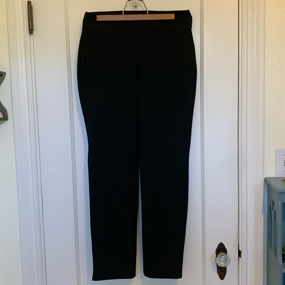 Charter Club, Cambridge Slim, pull on pants with front and back pockets.